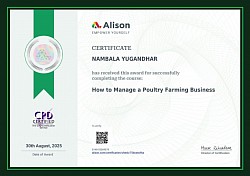 Poultry Farming Certified